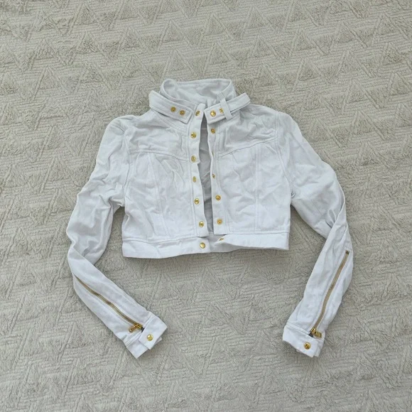 Worn once Are You Am I Wray cropped jacket - Picture 2 of 7